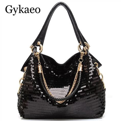 shiny handbags for women